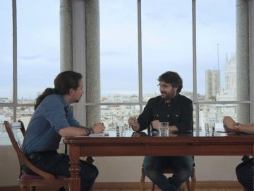 Pablo Iglesias, a Rivera: "Habéis tratado de actuar como una agencia matrimonial entre el PP y el PSOE" Pablo Iglesias, a Rivera: "Habéis tratado de actuar como una agencia matrimonial entre el PP y el PSOE"