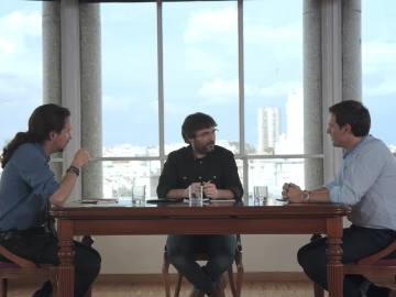"Con la tele apagada y sale Rivera", o "Iglesias sale más en la tele que Martina Klein en los anuncios", ¿cómo encajan los candidatos estos comentarios? "Con la tele apagada y sale Rivera", o "Iglesias sale más en la tele que Martina Klein en los anuncios", ¿cómo encajan los candidatos estos comentarios?