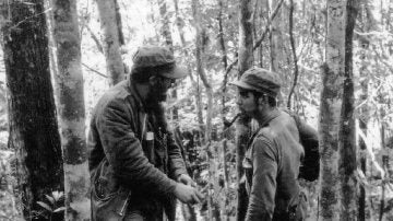 Fidel Castro, con el 'Che' Guevara