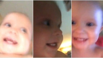 El adorable vídeo grabado por un bebé tras robar el teléfono a su madre que conquista a las redes