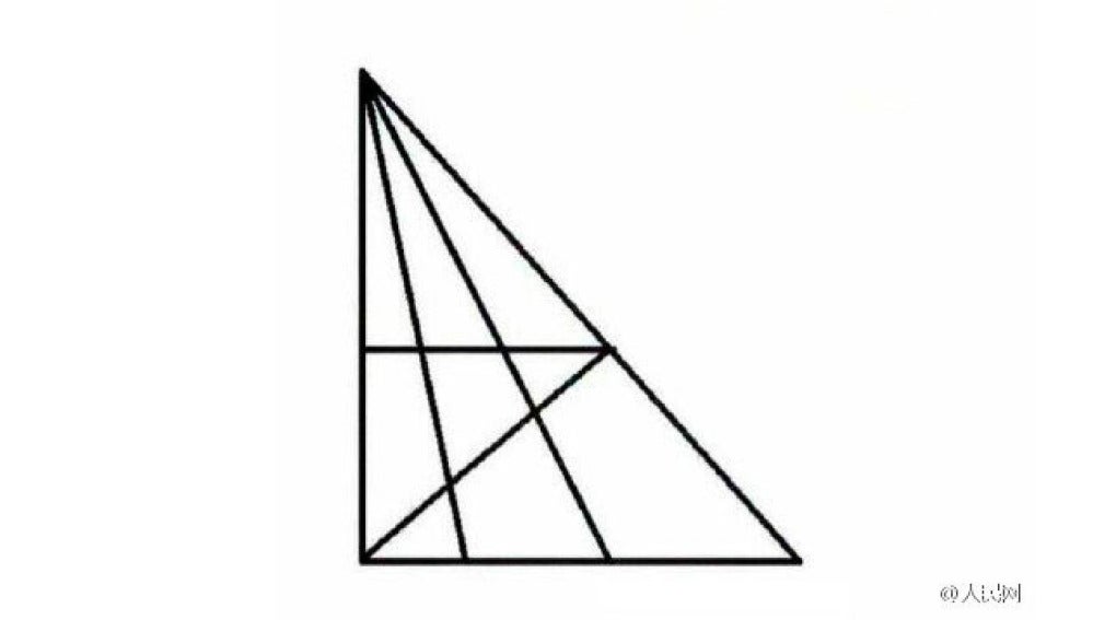 ¿Cuantos triángulos ves?