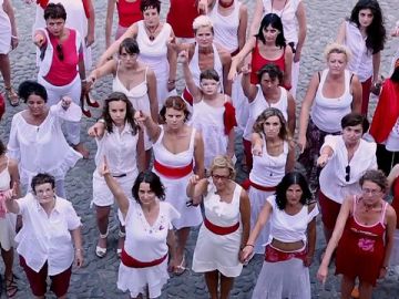 Mujeres de San Fermin contra la violación femenina Mujeres de San Fermin contra la violación femenina