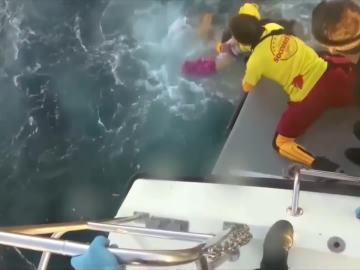 El rescate de un naufragio masivo El rescate de un naufragio masivo