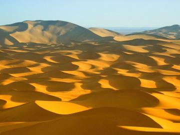 Dunas del desierto del Sáhara Dunas del desierto del Sáhara