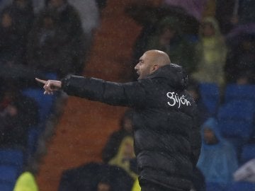 Abelardo, en un partido del Sporting Abelardo, en un partido del Sporting