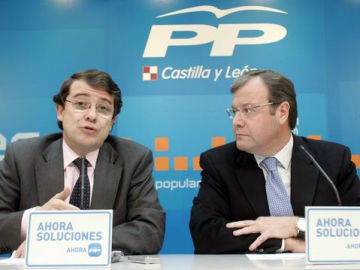 Alfonso Fernández Mañueco y Antonio Silván Alfonso Fernández Mañueco y Antonio Silván