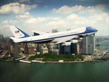 El Air Force One sobrevuela Nueva York en 2009 El Air Force One sobrevuela Nueva York en 2009