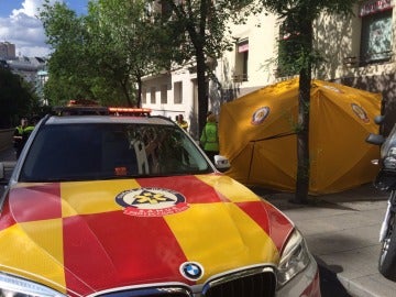 Dispositivo de Emergencias en el lugar de los hechos