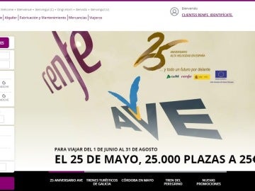 Web de Renfe