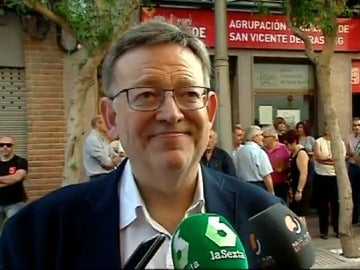 Ximo Puig ante los medios Ximo Puig ante los medios