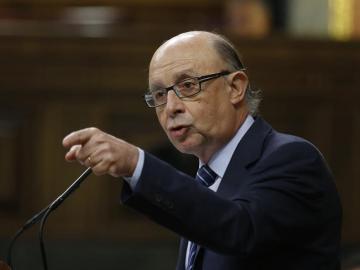 El ministro de Hacienda, Cristóbal Montoro El ministro de Hacienda, Cristóbal Montoro