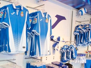 Las nuevas camisetas del Espanyol Las nuevas camisetas del Espanyol