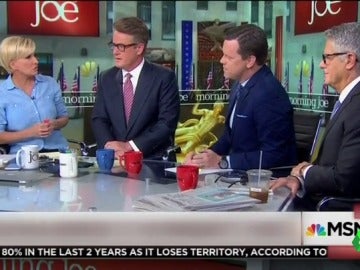 Los presentadores atacados por Trump cuestionan su estado mental Los presentadores atacados por Trump cuestionan su estado mental