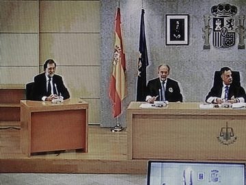 Mariano Rajoy en el juicio del caso Gürtel