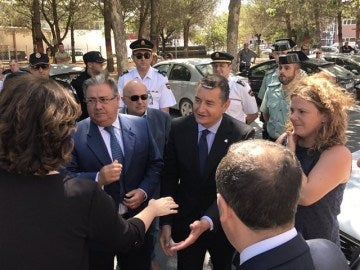 El ministro de Interior, en Ronda El ministro de Interior, en Ronda