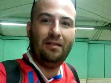 Una captura del vídeo que se ha hecho viral Una captura del vídeo que se ha hecho viral