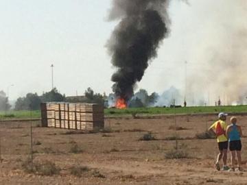 Se estrella un eurofighter en Albacete Se estrella un eurofighter en Albacete