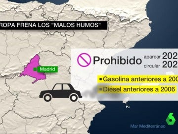 El plan para rebajar la contaminación del aire en Madrid El plan para rebajar la contaminación del aire en Madrid