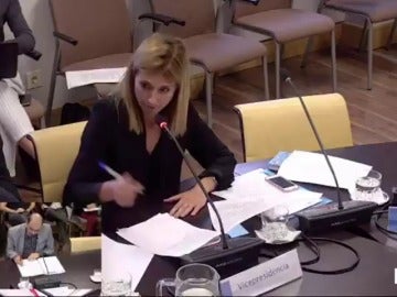 Silvia Saavedra, concejala de C's en Madrid, a Rommy Arce: "Vino de Perú y cuando juraba la Constitución, lo que estaba haciendo era prometer cargarse España" Silvia Saavedra, concejala de C's en Madrid, a Rommy Arce: "Vino de Perú y cuando juraba la Constitución, lo que estaba haciendo era prometer cargarse España"