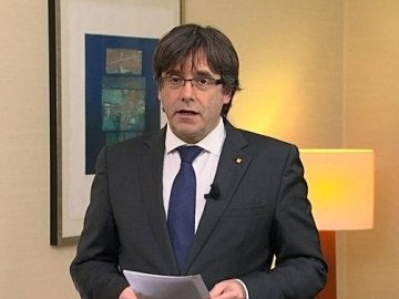 Carles Puigdemont tras el encarcelamiento de Junqueras y varios exconsellers