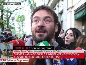 Fachin habla con José Yélamo Fachin habla con José Yélamo