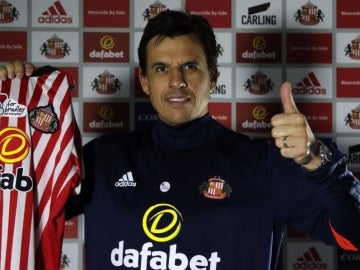 Chris Coleman, nueve entrenador del Sunderland Chris Coleman, nueve entrenador del Sunderland