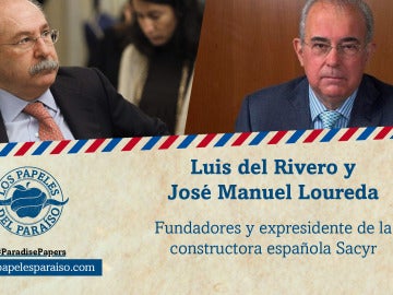 Luis del Rivero y José Manuel Loureda, expresidentes de Sacyr Luis del Rivero y José Manuel Loureda, expresidentes de Sacyr