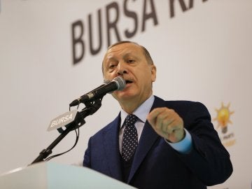 El presidente turco Recep Tayyip Erdogan El presidente turco Recep Tayyip Erdogan
