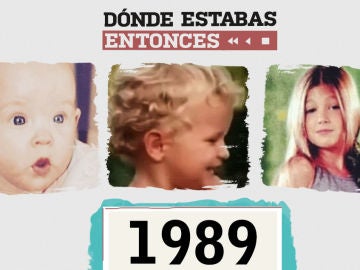 Test famosos Dónde estabas entonces 1989 Test famosos Dónde estabas entonces 1989