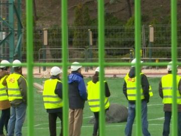Derribo del campo de golf que levantó Aguirre Derribo del campo de golf que levantó Aguirre
