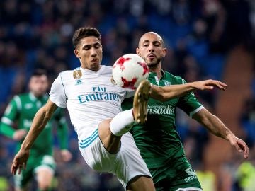 Achraf Hakimi, durante un partido con el Real Madrid Achraf Hakimi, durante un partido con el Real Madrid