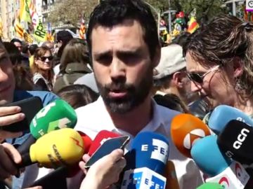 El presidente del Parlament catalán, Roger Torrent El presidente del Parlament catalán, Roger Torrent