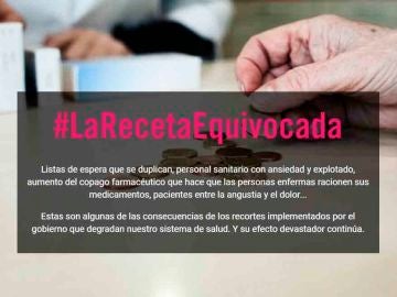 Campaña de Amnistía Internacional #LaRecetaEquivocada Campaña de Amnistía Internacional #LaRecetaEquivocada