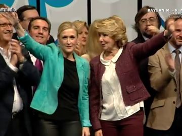 Cristina Cifuentes y Esperanza Aguirre Cristina Cifuentes y Esperanza Aguirre