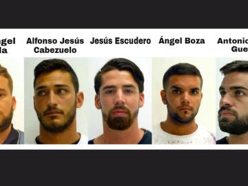 Miembros de 'La Manada' Miembros de 'La Manada'