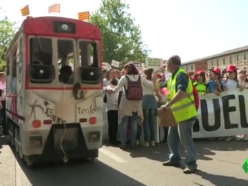 Cabecera de la manifestación Cabecera de la manifestación