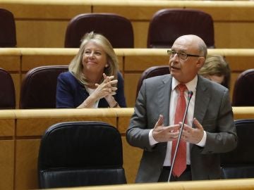 Cristóbal Montoro en el Senado