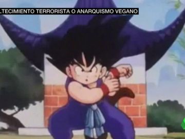 Piden dos años de cárcel para un grupo anarquista vegano por tuits como 'Goku vive, la lucha sigue': "Como no piensen que Goku es una palabra vasca..." Piden dos años de cárcel para un grupo anarquista vegano por tuits como 'Goku vive, la lucha sigue': "Como no piensen que Goku es una palabra vasca..."
