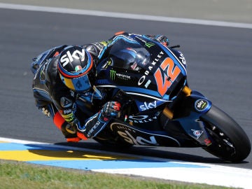 Bagnaia, en su moto Bagnaia, en su moto