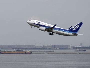 Avión de la aerolínea nipona All Nippon Airways (ANA) Avión de la aerolínea nipona All Nippon Airways (ANA)
