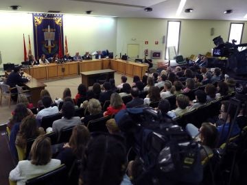 Rueda de prensa de la huelga general de jueces y fiscales Rueda de prensa de la huelga general de jueces y fiscales