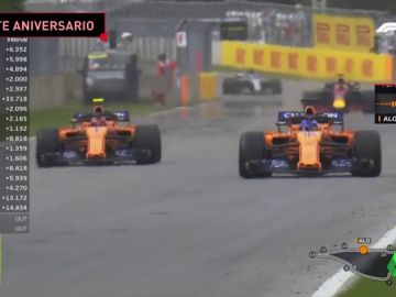El McLaren de Fernando Alonso volvió a decir basta