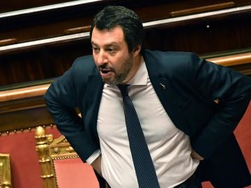 El ministro de Interior italiano, Matteo Salvini El ministro de Interior italiano, Matteo Salvini