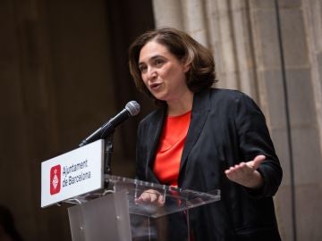 La alcaldesa de la ciudad, Ada Colau La alcaldesa de la ciudad, Ada Colau