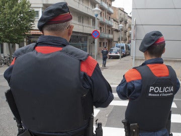 Varios agentes de los mossos d'Esquadra Varios agentes de los mossos d'Esquadra