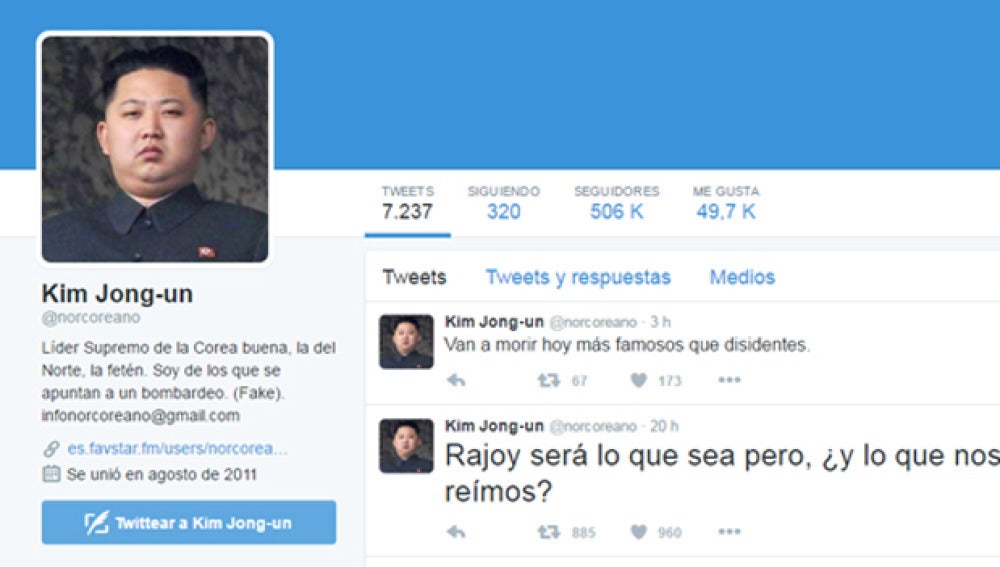 Twitter @norcoreano