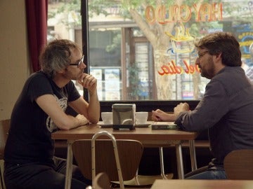 James Rhodes, durante su entrevista en Salvados James Rhodes, durante su entrevista en Salvados