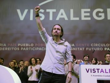 Pablo Iglesias, en Vistalegre Pablo Iglesias, en Vistalegre