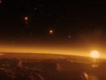 Así es una enana roja ultrafría con siete exoplanetas