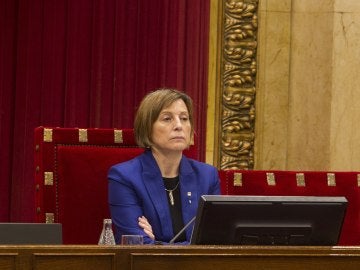 La presidenta del Parlament, Carme Forcadell La presidenta del Parlament, Carme Forcadell